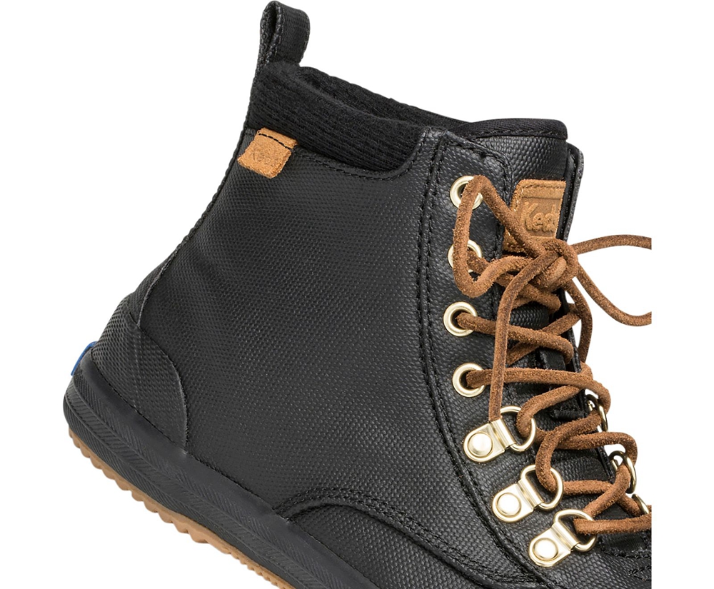 Botas Keds Mujer Negros - Scout Water-Resistant W/ Thinsulate™ - 0514-QPRLB